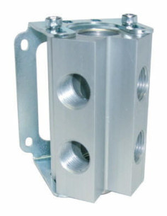 Czwórnik gwintowany 3/4"-1/2 gwinty NPTF | Pneumatyka | Eshop Dopak | Wszystko dla Przemysłu