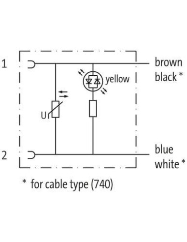 Junior Timer posiada kabel LED VDR do 7000-70361-7401000 | Przewody i Złącza | Eshop Dopak | Wszystko dla Przemysłu