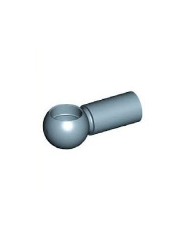 Mocowanie sprężyny gazowej z gwintem M6 gniazdo fi 10 mm, długość 25 mm, do 800N | Mechanika Przemysłowa | Sklep Eshop Dopak