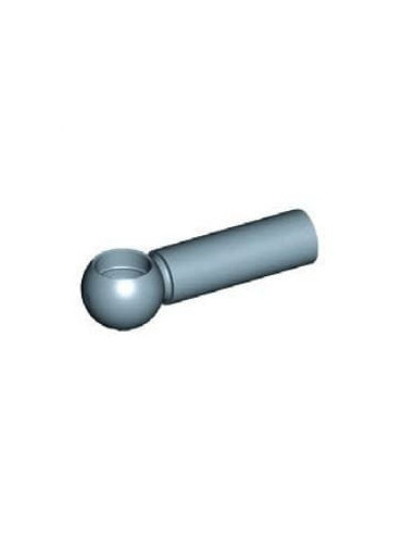 Mocowanie sprężyny gazowej z gwintem M6 gniazdo fi 10 mm, długość 37 mm, do 800N | Mechanika Przemysłowa | Sklep Eshop Dopak