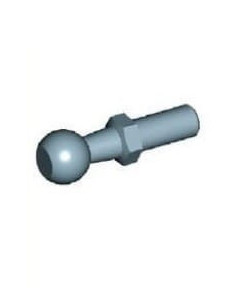 Mocowanie sprężyny gazowej z gwintem M6 trzpień do gniazda fi 10 mm, do 750N | Mechanika Przemysłowa | Sklep Eshop Dopak