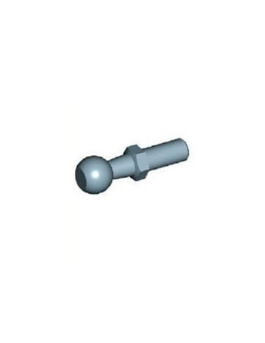 Mocowanie sprężyny gazowej z gwintem M6 trzpień do gniazda fi 10 mm, do 750N, INOX | Mechanika Przemysłowa | Sklep Eshop Dopak