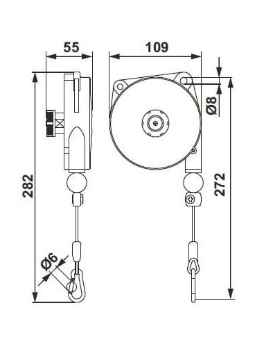 Balanser 0,2-0,5 kg L1600mm. | Narzędzia | Eshop Dopak | Wszystko dla Przemysłu.