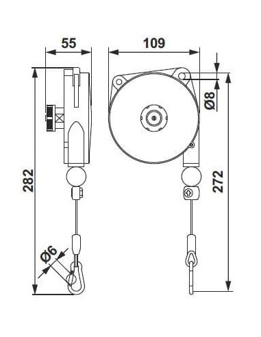Balanser 1-2 kg. L1600mm. | Narzędzia | Eshop Dopak | Wszystko dla Przemysłu.