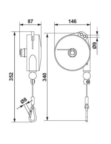 Balanser 4-6kg. L2000mm. | Narzędzia | Eshop Dopak | Wszystko dla Przemysłu.