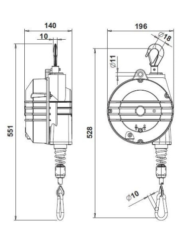Balanser 14-18 kg L2000 mm | Narzędzia | Eshop Dopak | Wszystko dla Przemysłu.