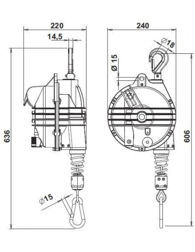 Balanser 45-55 kg  L2000 mm | Narzędzia | Eshop Dopak | Wszystko dla Przemysłu.