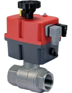 Zawór kulowy nierdzewny SUN DR R 2" PTFE PN40 z napędem elektrycznym 24-230 VAC/DC | Hydraulika | Eshop Dopak | Wszystko dla Prz
