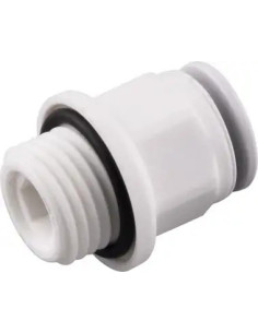 Złączka wtykowa prosta  do węża fi 4 mm, G 1/8 GZ, technopolimer, EPDM | Pneumatyka | Eshop Dopak | Wszystko dla Przemysłu