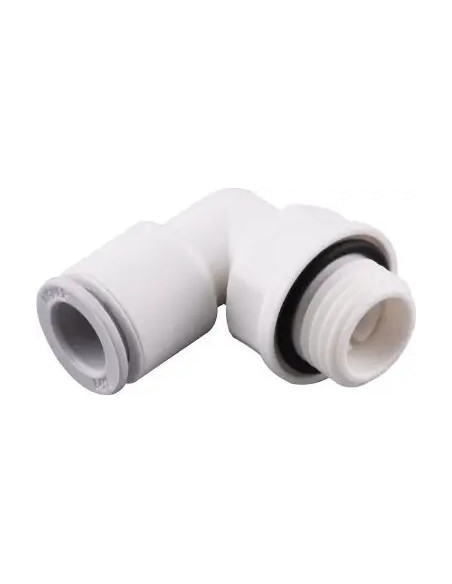 Złączka wtykowa kątowa obrotowa    do węża fi 6 mm, G 1/4 GZ, technopolimer, EPDM | Pneumatyka | Eshop Dopak | Wszystko dla Prze