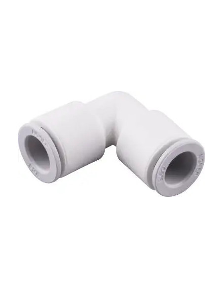 Złączka wtykowa kątowa   do węża fi 10 mm, technopolimer, EPDM | Pneumatyka | Eshop Dopak | Wszystko dla Przemysłu