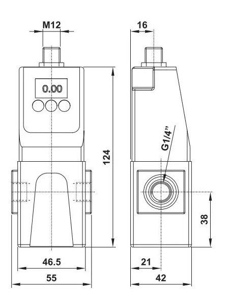 Regulator ciśnienia G 1/4'' proporcjonalny 0-10 bar | Pneumatyka | Eshop Dopak | Wszystko dla Przemysłu