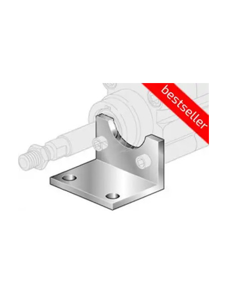Łapa mocująca do siłownika pneumatycznego D320, ISO15552/6431, ISO21287, ze śrubami montażowymi | Pneumatyka | Eshop Dopak | Wsz