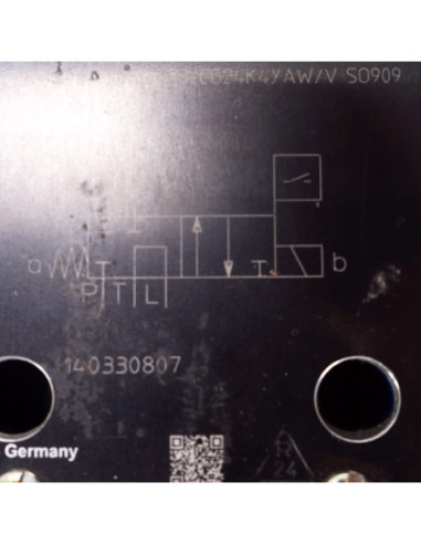 Zawór hydrauliczny, REXROTH 5-4WE 10X84-33/CG24K4YAW/VSO909, REXROTH | Pneumatyka | Eshop Dopak | Wszystko dla Przemysłu