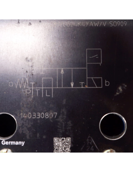 Zawór hydrauliczny, REXROTH 5-4WE 10X84-33/CG24K4YAW/VSO909, REXROTH | Pneumatyka | Eshop Dopak | Wszystko dla Przemysłu