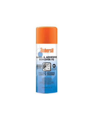 LABEL & ADHESIVE REMOVER FG, 30254, Ambersil, 200ml, środek do usuwania etykiet, przemysł spożywczy | Chemia techniczna | Eshop