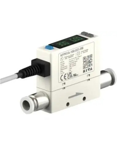 Cyfrowy czujnik przepływu i ciśnienia 1/2" 1000L 2 PNP Analog (4-20mA) | Wszystko dla Przemysłu | Eshop Dopak
