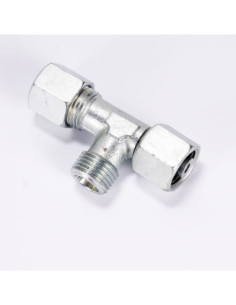 Trójnik hydrauliczny ABB, M16 z nakrętką pod rurkę 8 | Hydraulika | Eshop Dopak | Wszystko dla Przemysłu