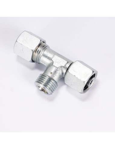 Trójnik hydrauliczny ABB, M16 z nakrętką pod rurkę 8 | Hydraulika | Eshop Dopak | Wszystko dla Przemysłu