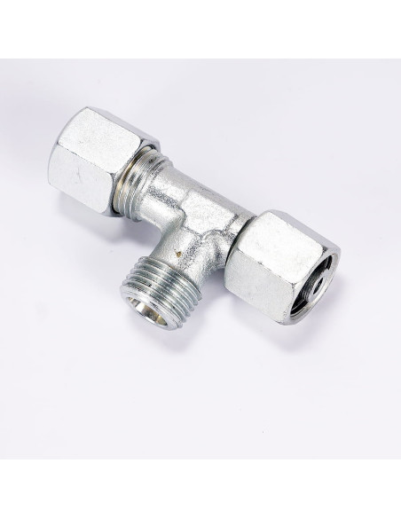 Trójnik hydrauliczny ABB, M16 z nakrętką pod rurkę 8 | Hydraulika | Eshop Dopak | Wszystko dla Przemysłu