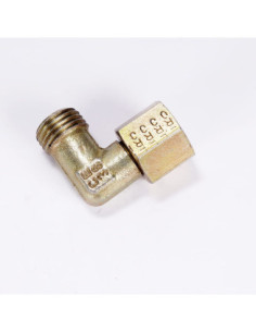 Kolanko hydrauliczne AB M14x1,5, mosiężne | Hydraulika | Eshop Dopak | Wszystko dla Przemysłu 2