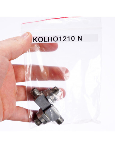 Kolanko hydrauliczne BB obrotowe, M12x1,5 x M10x1,5 | Hydraulika | Eshop Dopak | Wszystko dla Przemysłu