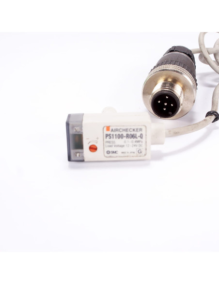 Przełącznik ciśnienia SMC Airchecker PS1100-R06L-Q   gniazdo 5 pin | Automatyka | Eshop Dopak | Wszystko dla Przemysłu