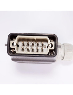Złącze zasilania 10   PE-pinowe 16A 250 V Męski PG16   obudowa, Harting | Przewody i Złącza | Eshop Dopak | Wszystko dla Przemys 2