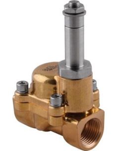 Elektrozawór 2/2 NC G1 PARA PN10 PTFE DN22  Kv8,48  D13 temp -40'  180'C | Automatyka | Eshop Dopak | Wszystko dla Przemysłu