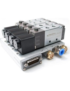 Wyspa zaworowa Flowmatik, 6 zaworów 5/2 1/8'' z przyłączem D-SUB 15 Pin | Pneumatyka | Eshop Dopak | Wszystko dla Przemysłu 2