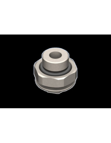 FT.G38M.E25.INOX Mocowanie do przyssawek z gwintem G 3/8 GZ, 25 mm sześciokątna, stal nierdzewna | Pneumatyka | Eshop Dopak | Ws