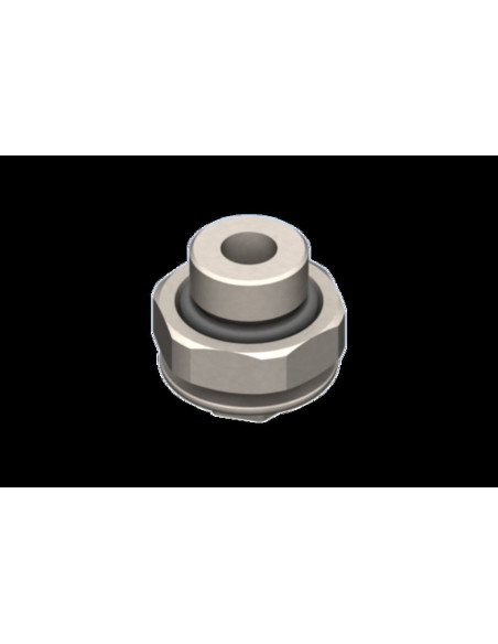 FT.G38M.E25.INOX Mocowanie do przyssawek z gwintem G 3/8 GZ, 25 mm sześciokątna, stal nierdzewna | Pneumatyka | Eshop Dopak | Ws