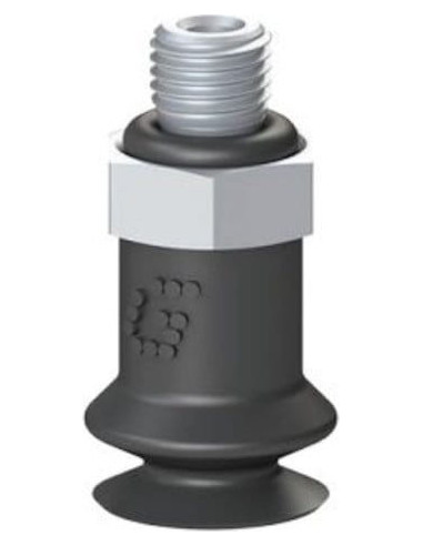 VG.B9E.50 Przyssawka próżniowa fi 9 mm, 1,5 mieszkowa, EPDM, twardość 50 Shore | Pneumatyka | Eshop Dopak | Wszystko dla Przemys