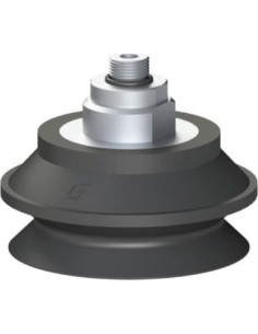 VG.B77N.60.G14F Przyssawka próżniowa fi 77mm, 1,5 mieszkowa, NBR, 60 Shore, mocowanie G 1/4 GW | Pneumatyka | Eshop Dopak | Wszy