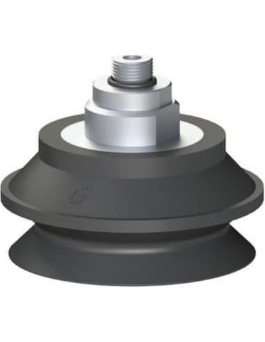 VG.B77N.60.G14F Przyssawka próżniowa fi 77mm, 1,5 mieszkowa, NBR, 60 Shore, mocowanie G 1/4 GW | Pneumatyka | Eshop Dopak | Wszy