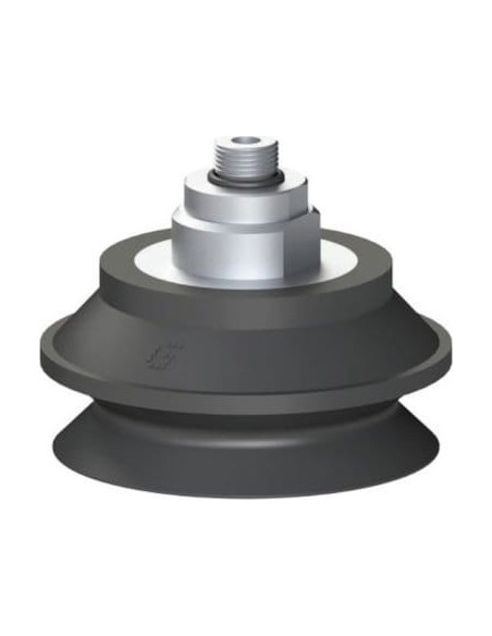 VG.B77N.60.G14F Przyssawka próżniowa fi 77mm, 1,5 mieszkowa, NBR, 60 Shore, mocowanie G 1/4 GW | Pneumatyka | Eshop Dopak | Wszy