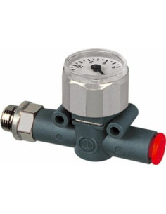 Manometr lineonline, wąż - wąż, do węża fi 8 mm Metal Work | Hydraulika | Eshop Dopak | Wszystko dla Przemysłu