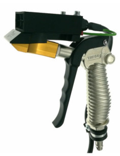 Pistolet jonizacyjny antystatyczny, wtyk DN7,2 50-1500 mm, duża wydajność, płaska dysza, kabel 3m | Pneumatyka | Eshop Dopak | W