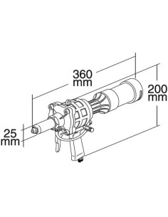 Pistolet do kleju dysza 1,5mm. Mod-IIIK 1,5mm przyłącze mat. | Narzędzia | Eshop Dopak | Wszystko dla Przemysłu. 2