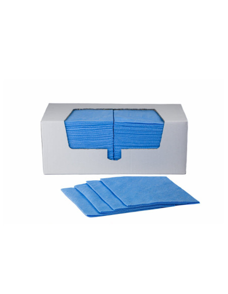 SONEX STANDARD PACK KOLOR 100 32x30cm ściereczki niebieskie kartonik 100 sztuk | Rozwiązania dla przemysłu | Sklep Eshop Dopak