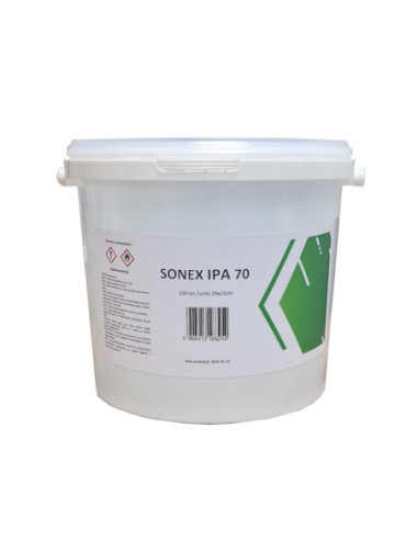 SONEX IPA 70 nasączone ściereczki do odtłuszczania powierzchni 150 ściereczek w wiaderku | Rozwiązania dla przemysłu | Sklep Esh