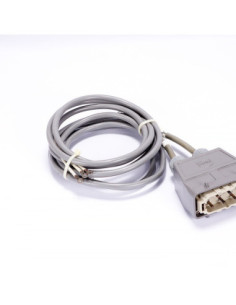 ZŁĄCZE, 6 PINÓW, PRZEPUST KABLOWY M20X1,5, PRZEWÓD 4 ŻYŁY/3 M, KOŃCÓWKI OCZKOWE FI 5 MM, HARTING | Przewody i Złącza | Eshop Dop