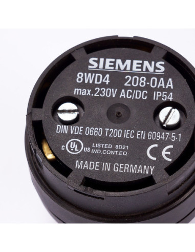 Moduł przyłączeniowy kolumny sygnalizacyjnej, 8WD4 208-0AA, SIEMENS | Elektryka | Eshop Dopak | Wszystko dla Przemysłu