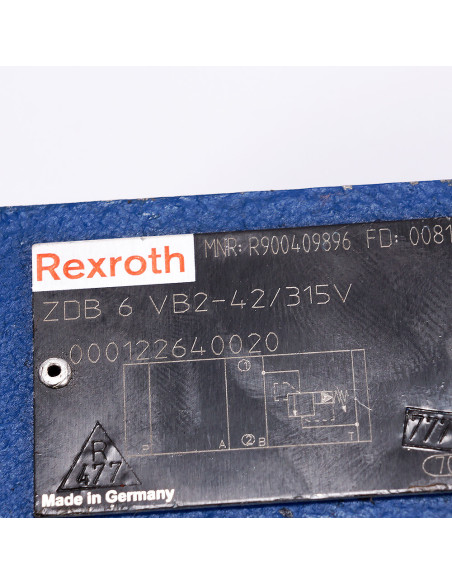 Zawór hydrauliczny, ZDB 6 VB2-42/315V, REXROTH | Hydraulika | Eshop Dopak | Wszystko dla Przemysłu