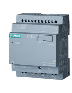 Logo! 12/24rceo moduł logiczny Siemens 6ed1052-2md08-0ba2 zasilanie / I/O 12/24 V DC/relay 8 DI (4 AI)/4 DO | Elektronika | Esho