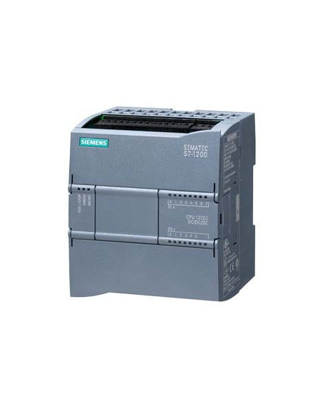 Sterownik PLC Simatic S7‑1200 Siemens 6es7212-1ae40-0xb0 CPU 1212c DC/DC/DC | Elektronika | Eshop Dopak | Wszystko dla Przemysłu