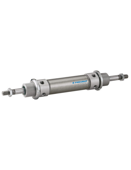 Siłownik pneumatyczny okrągły D50x400 z dwustronnym tłoczyskiem, amortyzacja pneumatyczna | Pneumatyka | Eshop Dopak | Wszystko 
