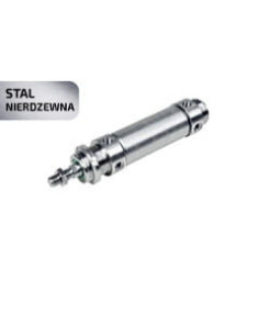 Siłownik okrągły D40x125 reg. amort.stal nierdzewna AISI 304 | Pneumatyka | Eshop Dopak | Wszystko dla Przemysłu