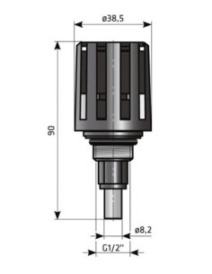 Pływakowy spust kondensatu wewnętrzny max. 16 bar, G 1/2 GZ, do filtrów PS 2