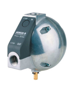 Pływakowy spust kondensatu zewnętrzny do filtrów i separatorów cyklonowych, max. 20 bar, G 1/2 GW